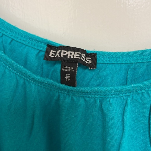 Express turquoise top - Picture 2 of 3